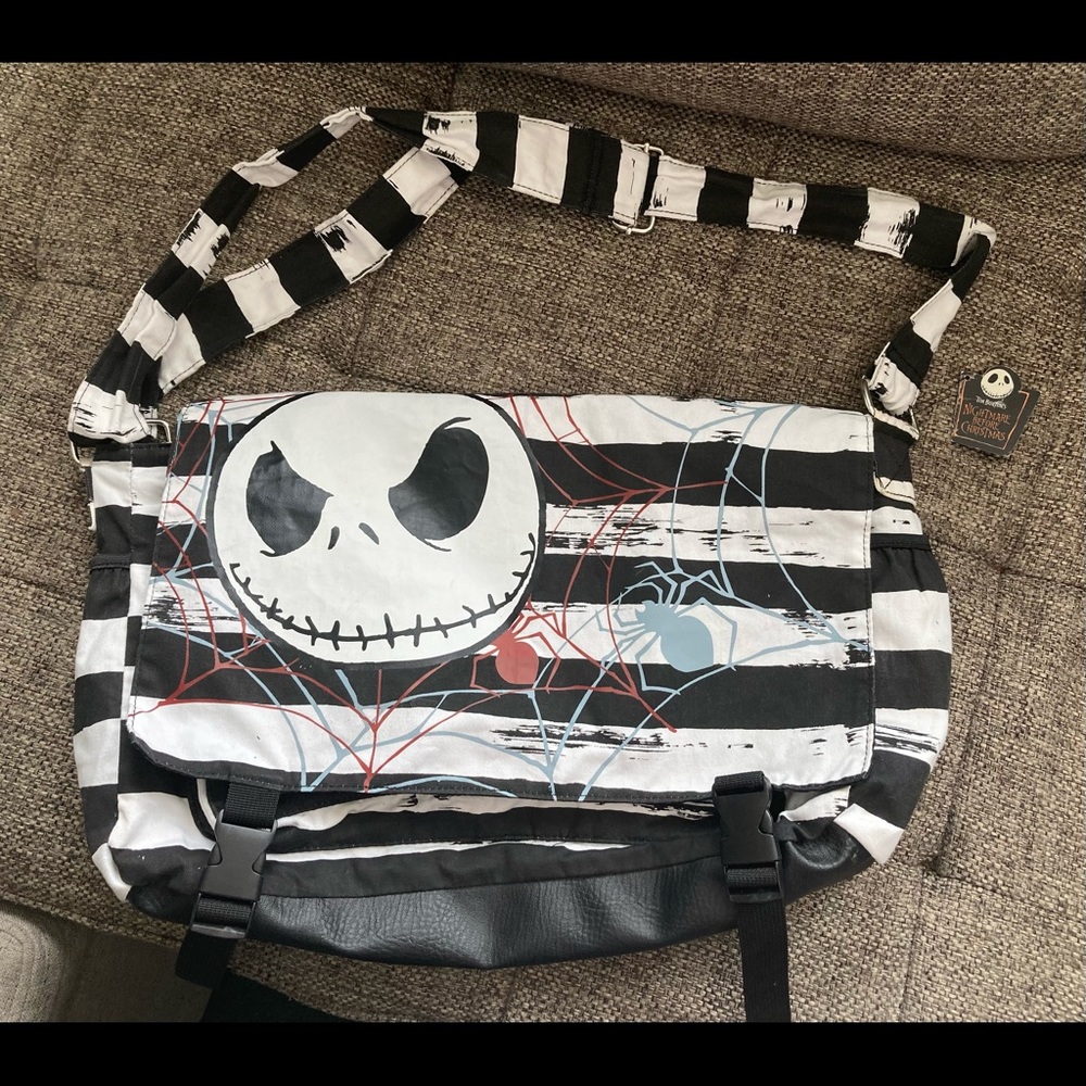 Disney Jack Skeleton Messenger Side Bag